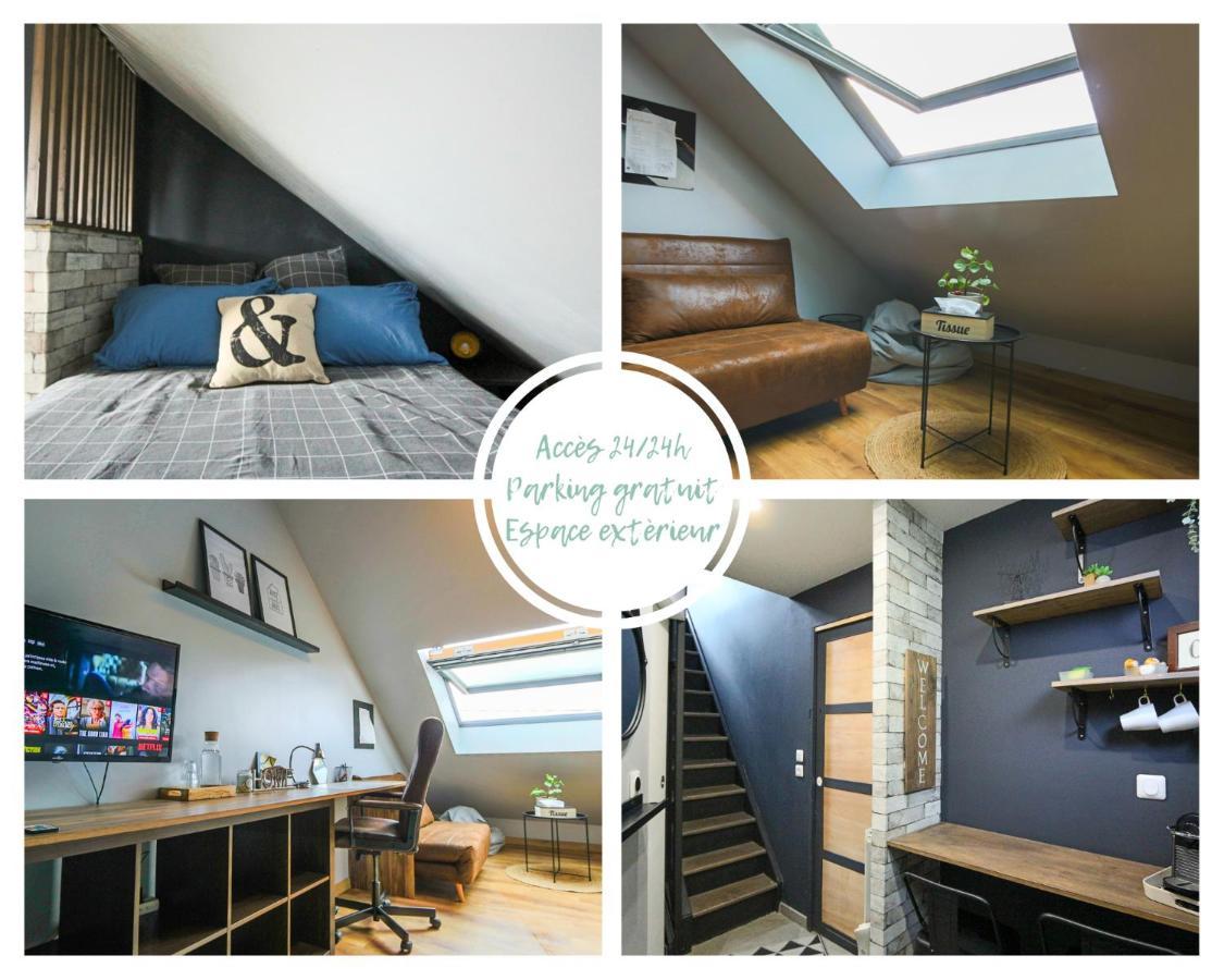 Maisonnette En Duplex Avec Terrasse Breux-Jouy Екстериор снимка